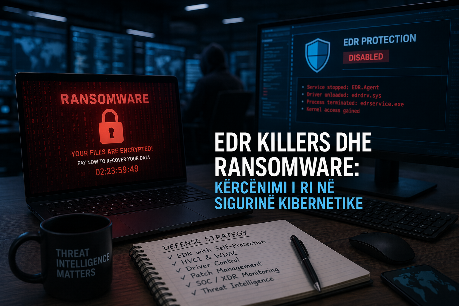Çfarë janë vrasësit EDR? Si sulmet ransomware çaktivizojnë EDR dhe si ta ndaloni atë